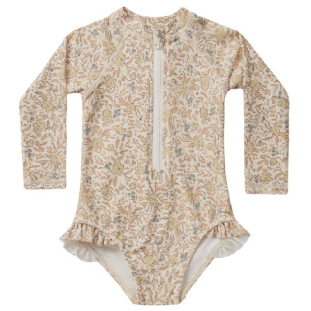 Rylee + Cru Blossom Floral Rashgaurd